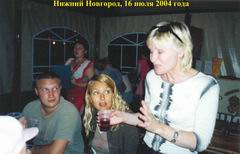 Люба Карченко (Шутова) говорит тост